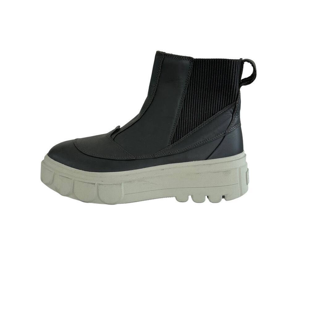 Sorel Caribou X Waterproof Platform Chelsea‎ Black Women's Boot Sz 10.5 - Picture 2 of 13